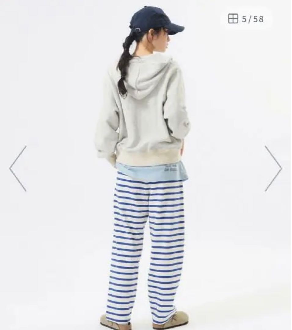 新品　BEAMS BOY レトロ フィット ジップ フーディー ￥17,490