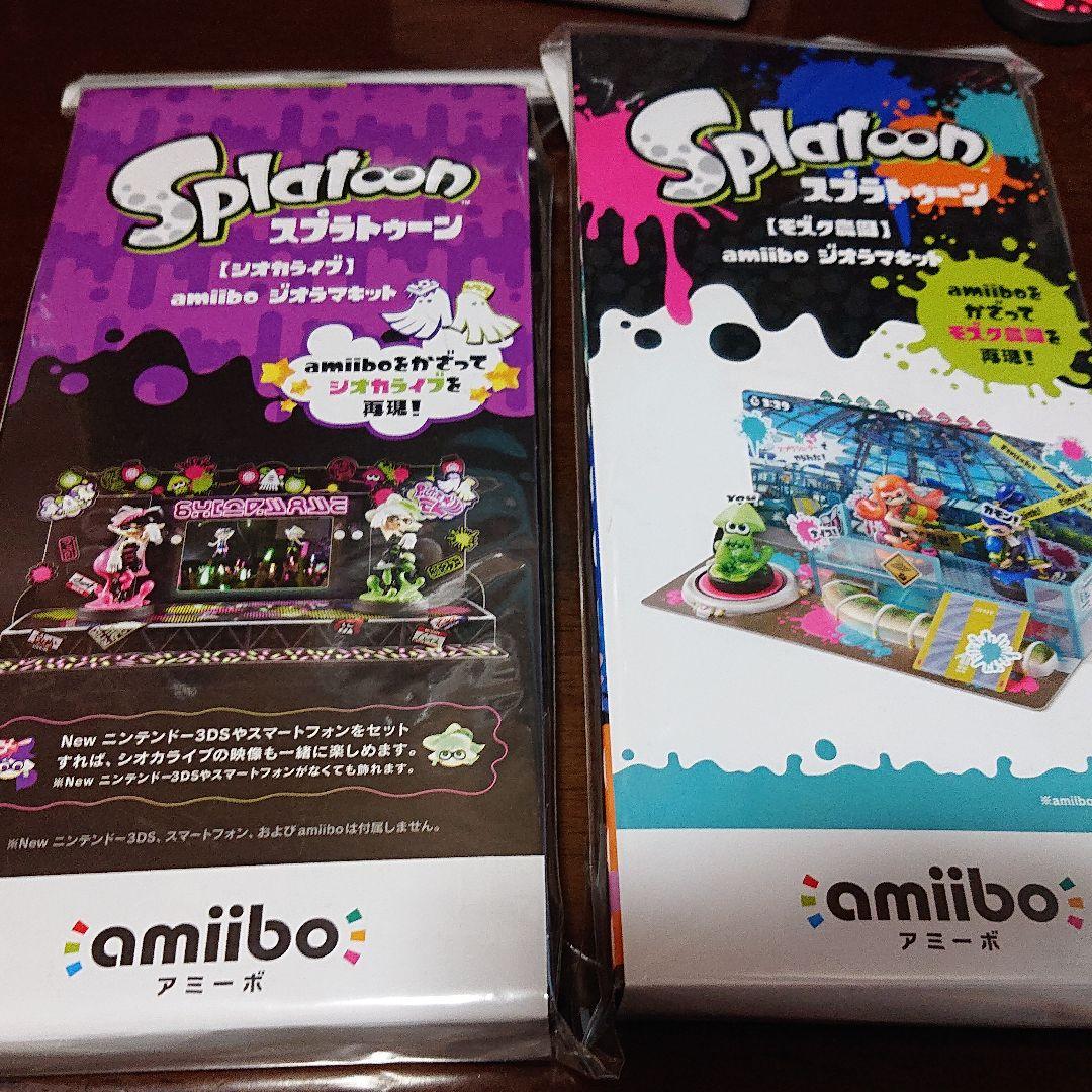 任天堂amiiboとジオラマキット