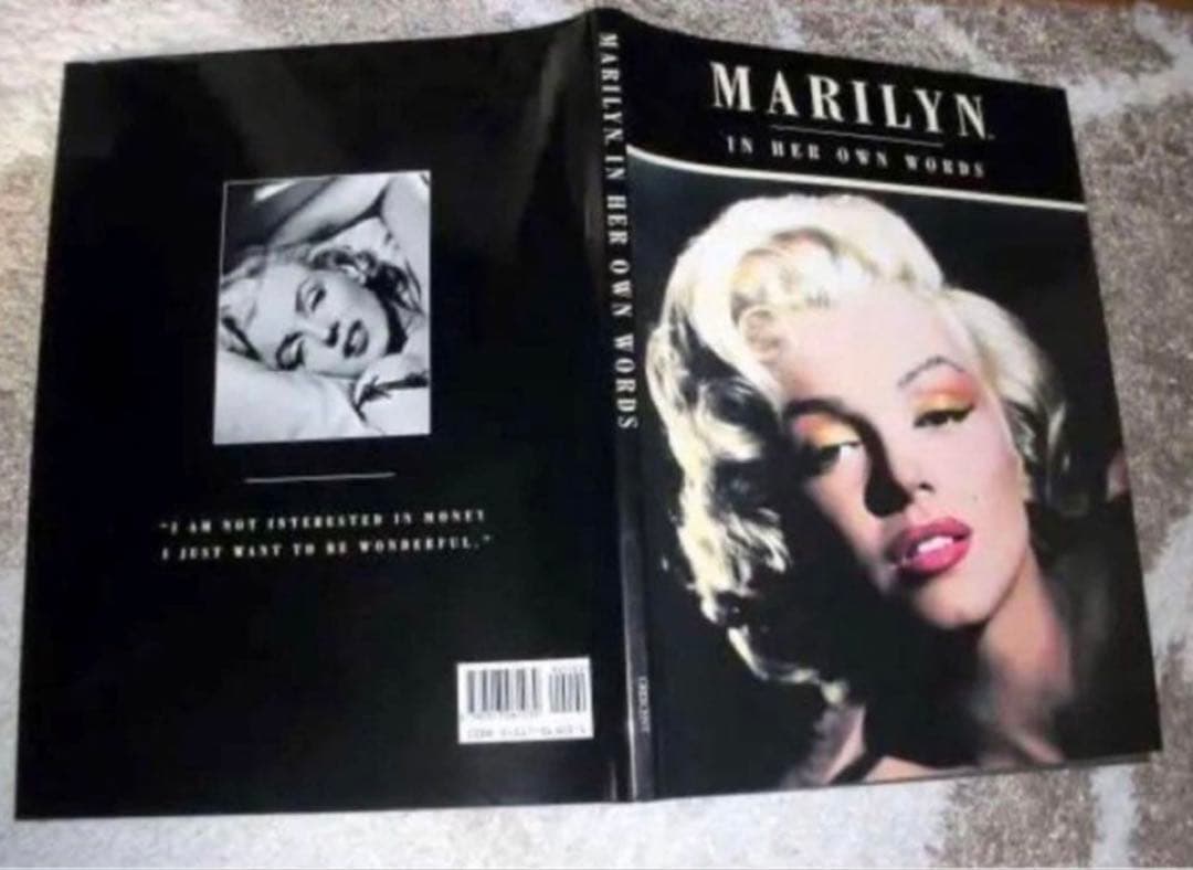 写真集マリリンモンロー＊米国購入洋書1991年発刊デッドストック未読書