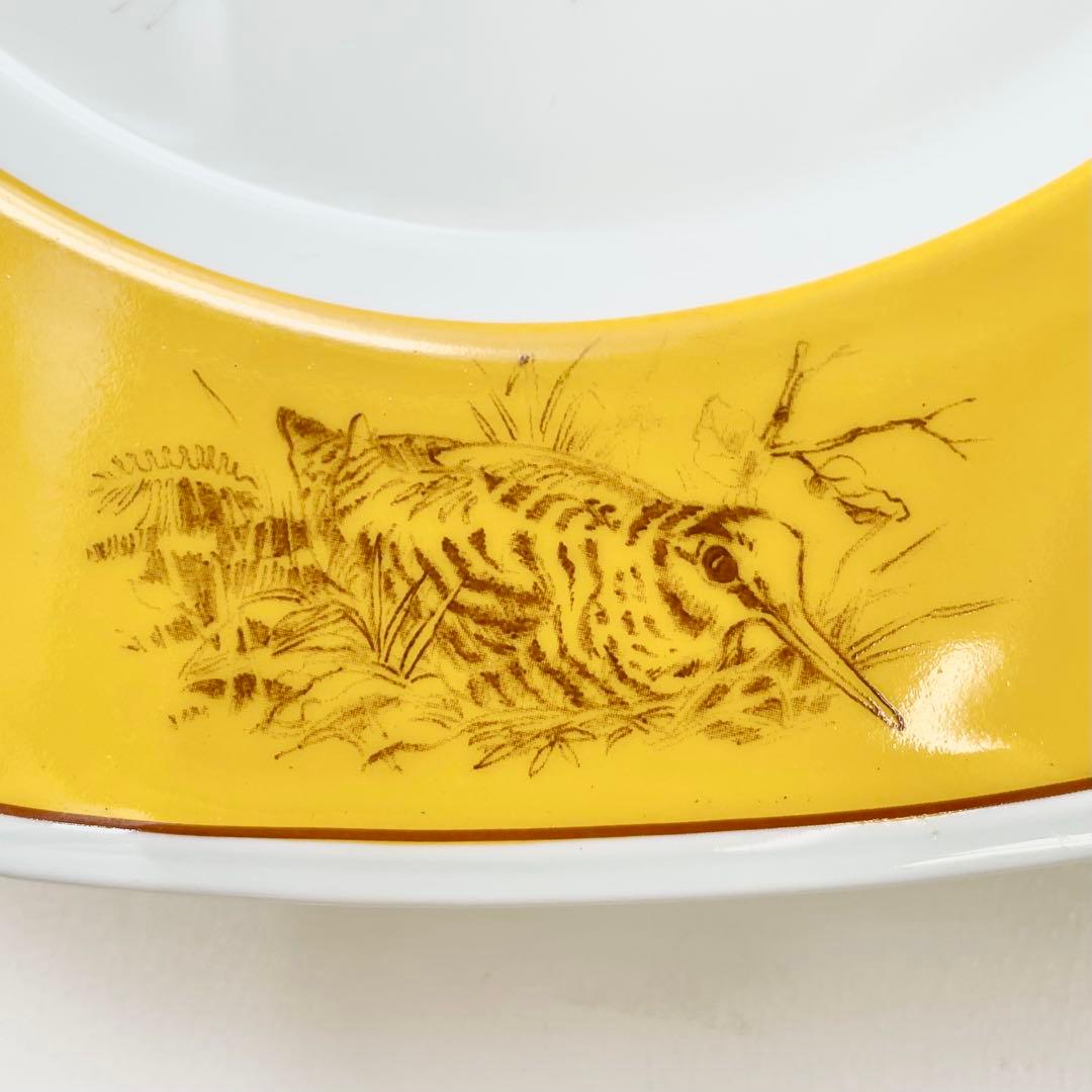 ◎ HERMES エルメス イングリッシュセッター プレート 食器 八角皿