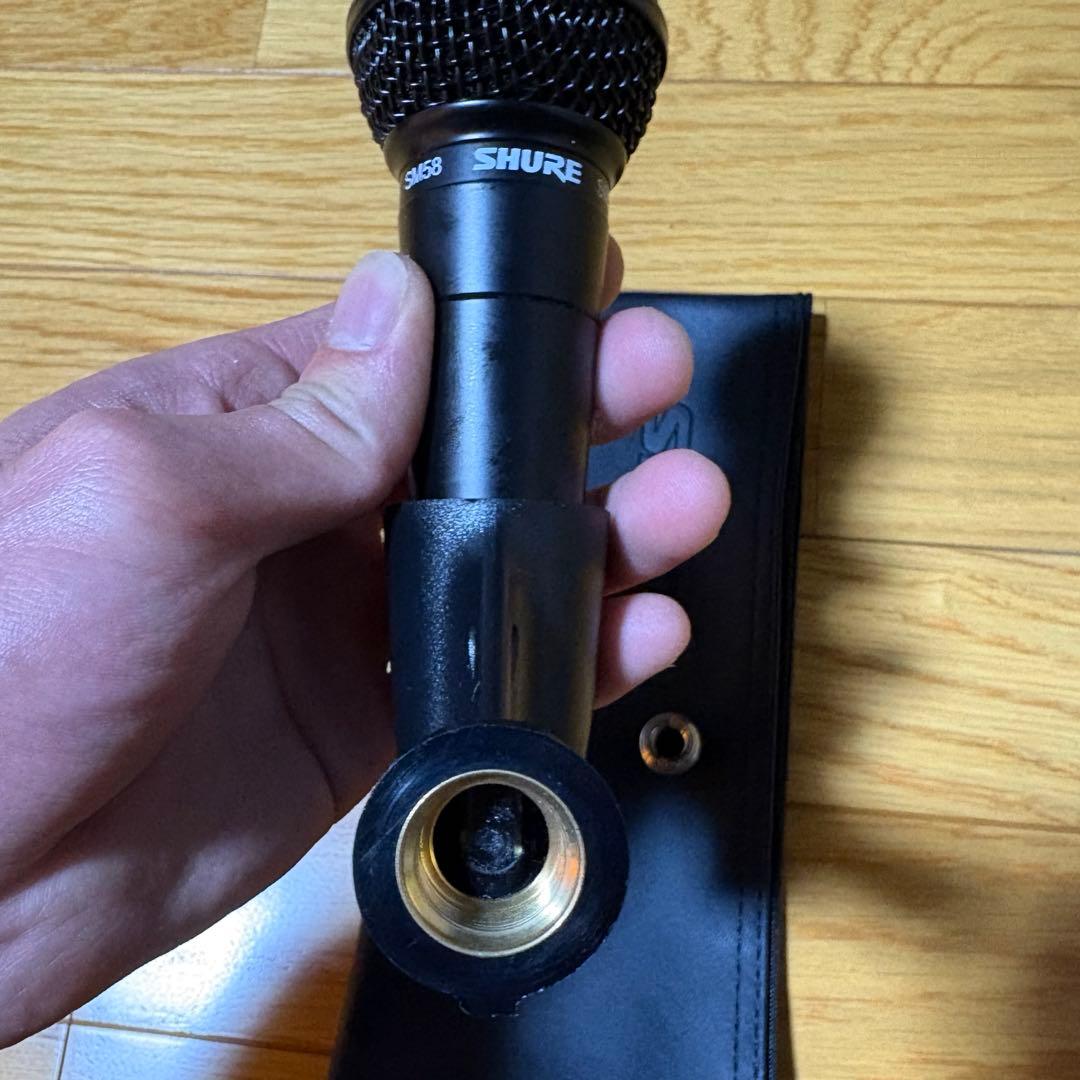 SHURE SM58 ブラック　 専用ケース付き