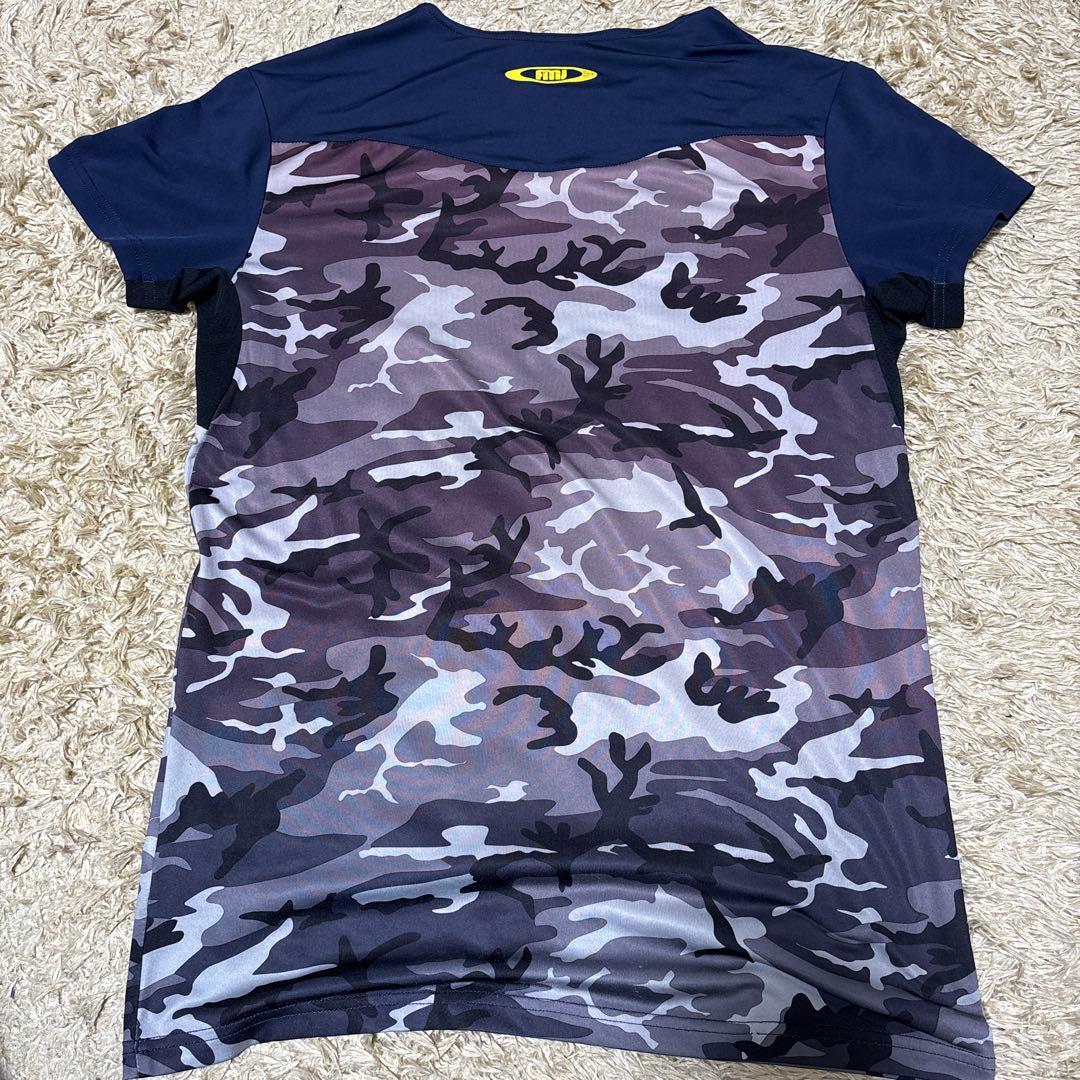 ActiveM 迷彩柄 アンダーシャツ ネイビー　3枚