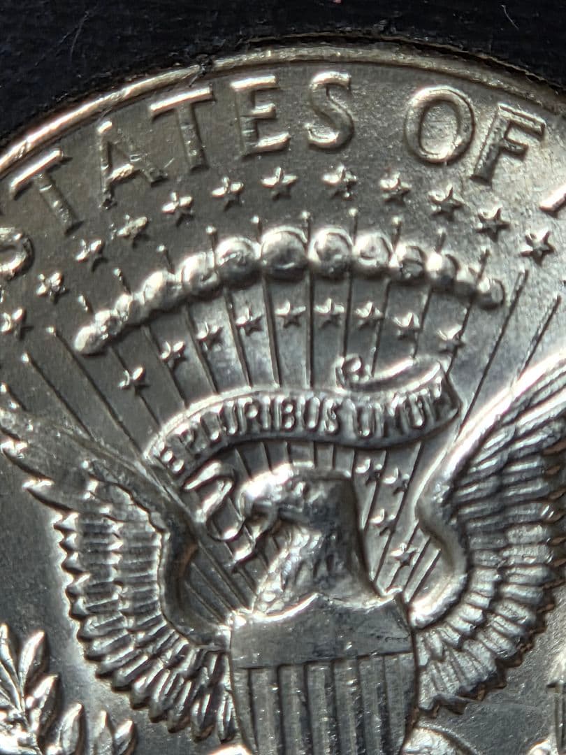 アメリカ合衆国　ケネディ大統領　ハーフダラー銀貨　1964 D　No.2