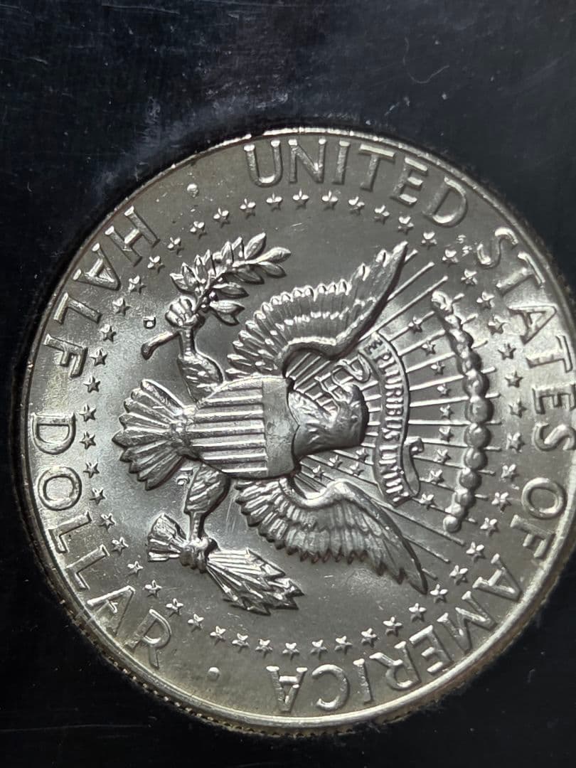 アメリカ合衆国　ケネディ大統領　ハーフダラー銀貨　1964 D　No.2