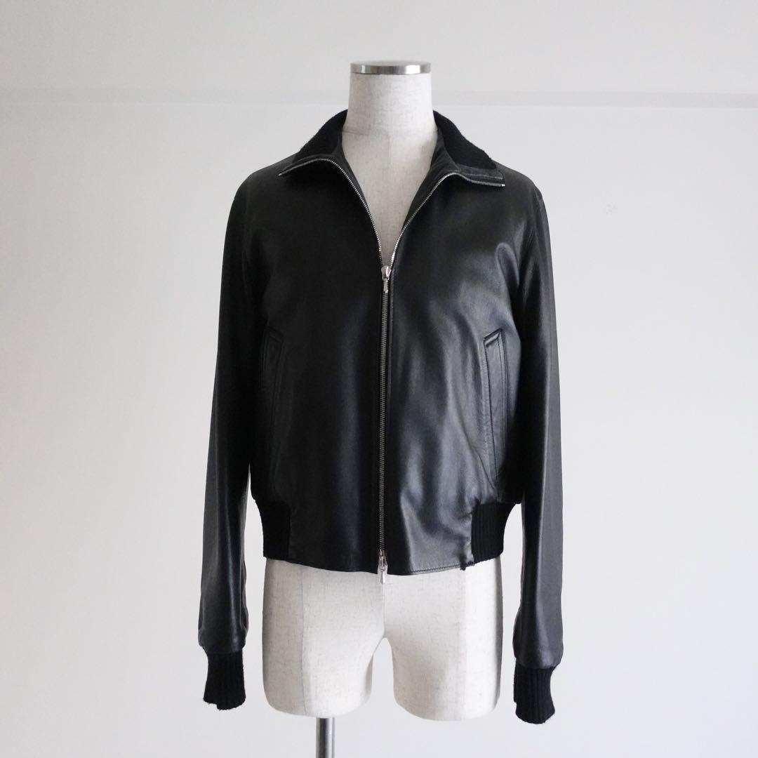 ジャケット・アウター 1980s 90s ROOTS Black Leather Zip Jacket