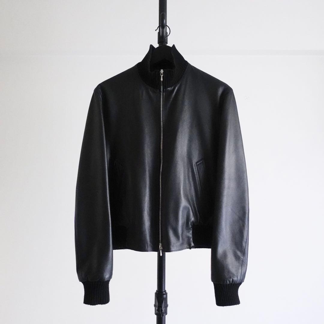 ジャケット・アウター 1980s 90s ROOTS Black Leather Zip Jacket