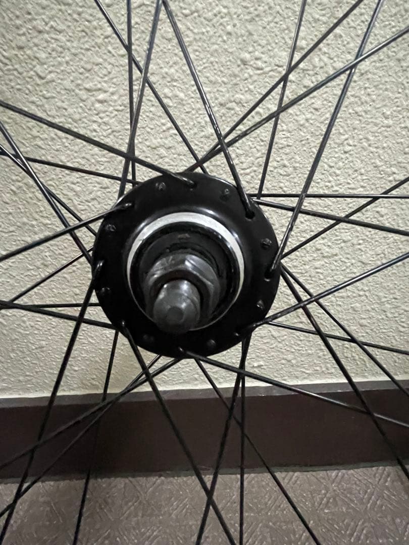 ピストホイール ロードバイクホイール 前輪 700c クイックリリース