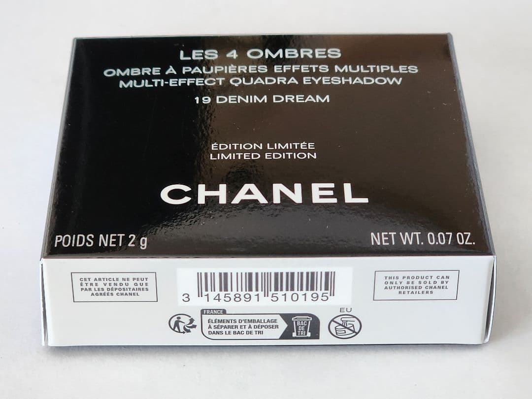 CHANEL レ キャトル オンブル 19 デニム ドリーム　特別限定品