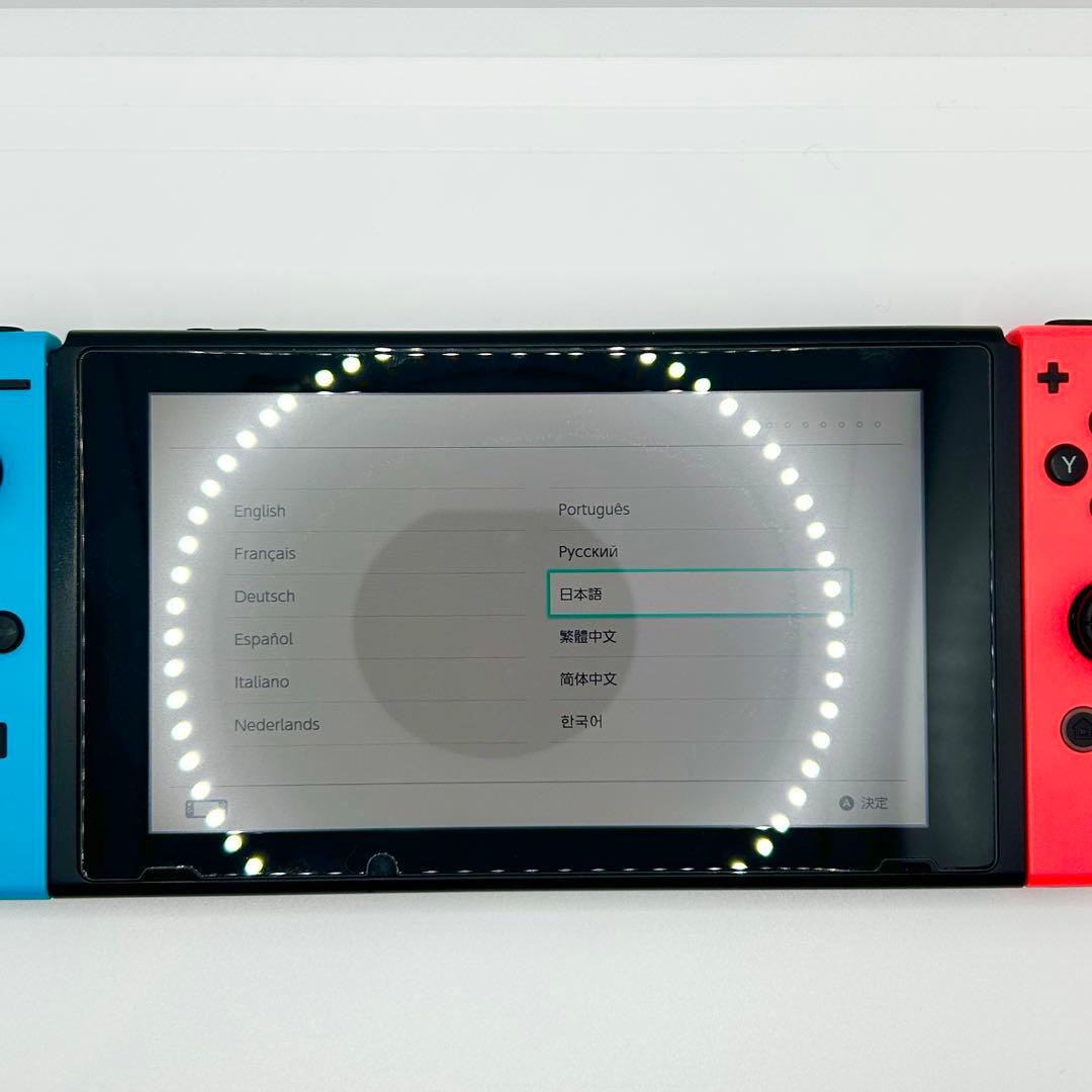 Nintendo Switch 強化版 本体 赤/青 Joy-con付