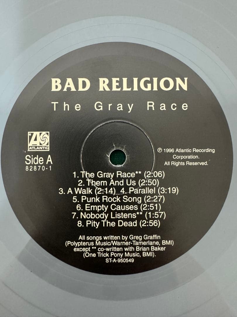 BAD RELIGION レコードUS original