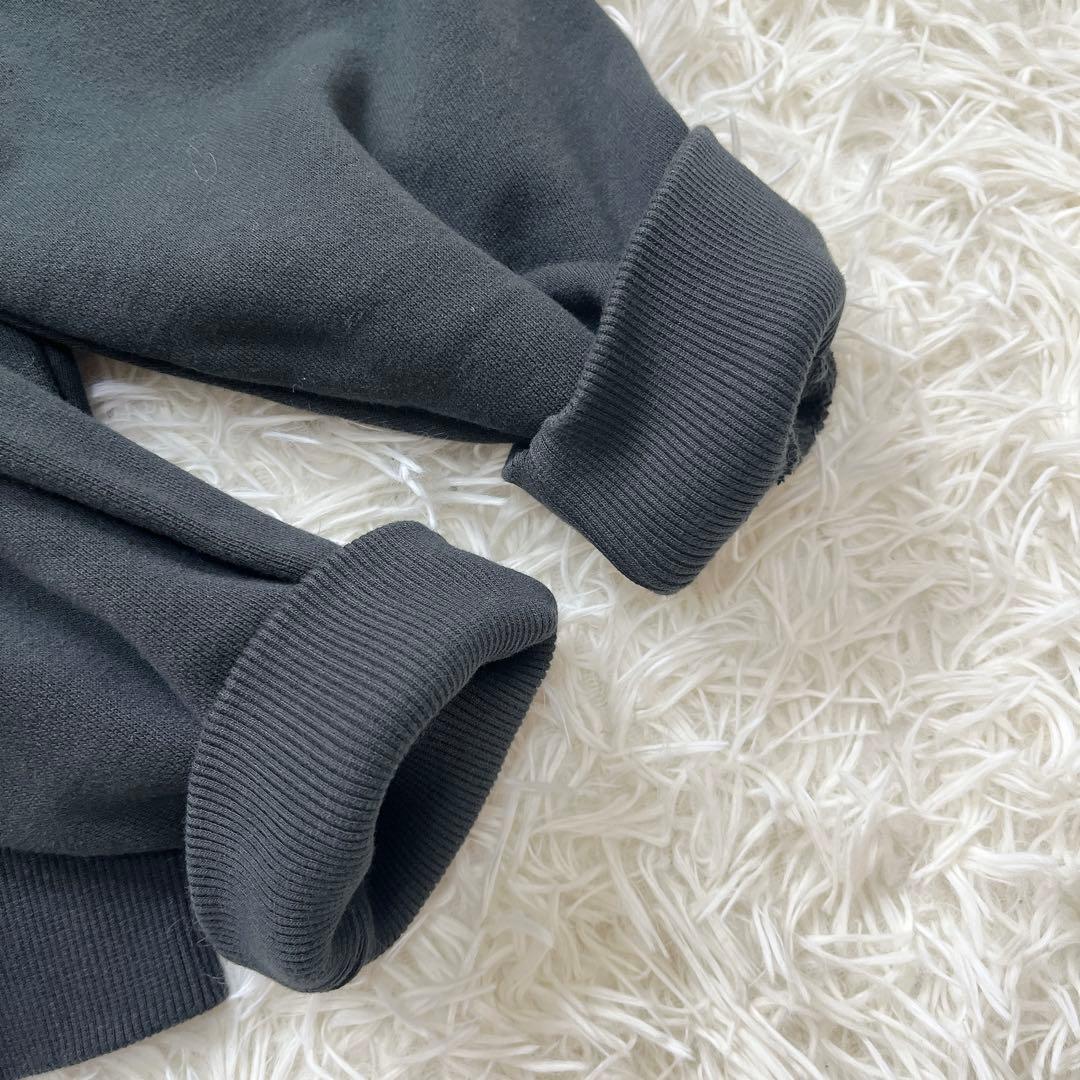 美品♡X-girl ZIP UP SWEAT HOODIE チャコール Mサイズ