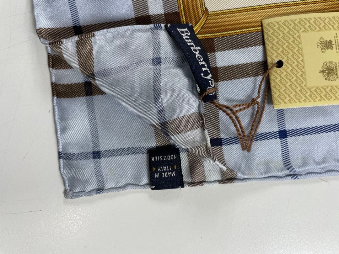 Burberry's チェック柄 スカーフ 未使用タグ付き