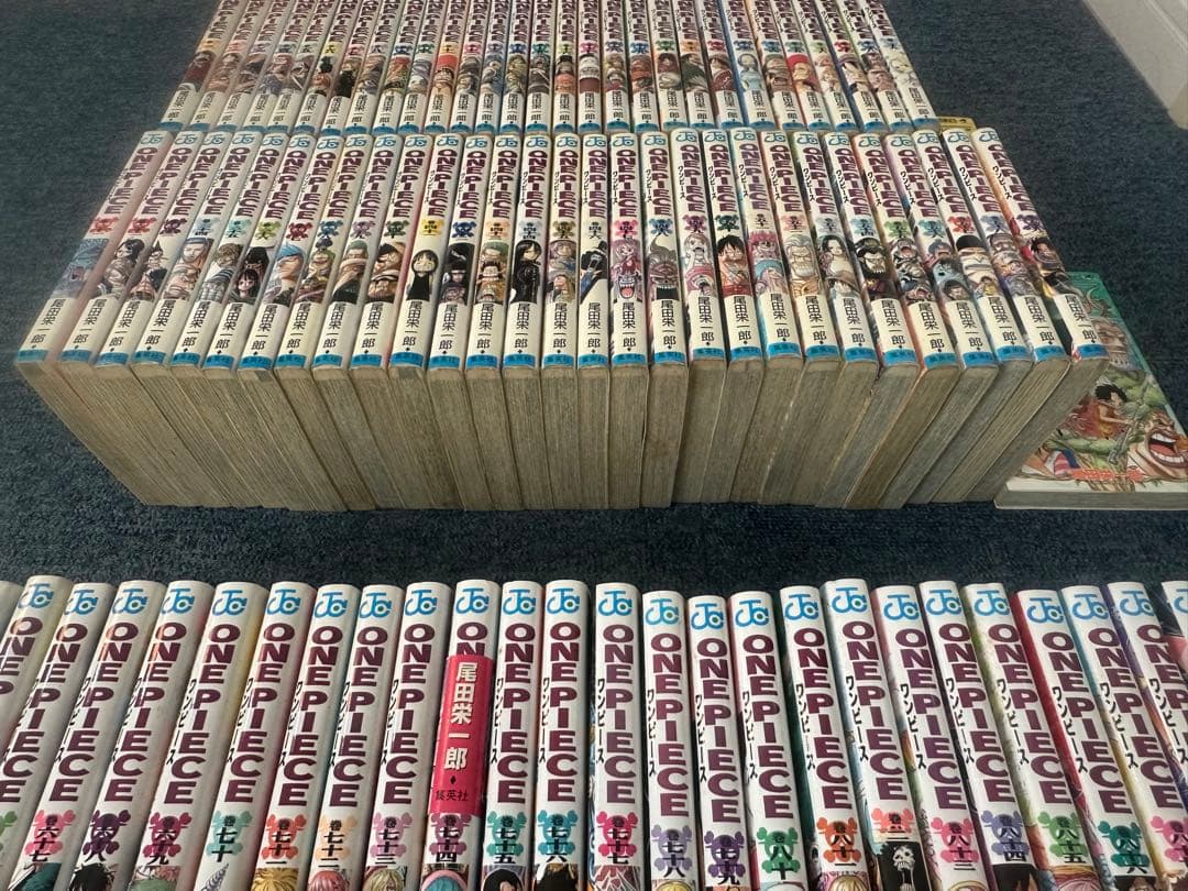 ONE PIECE 中古1〜91巻と千巻
