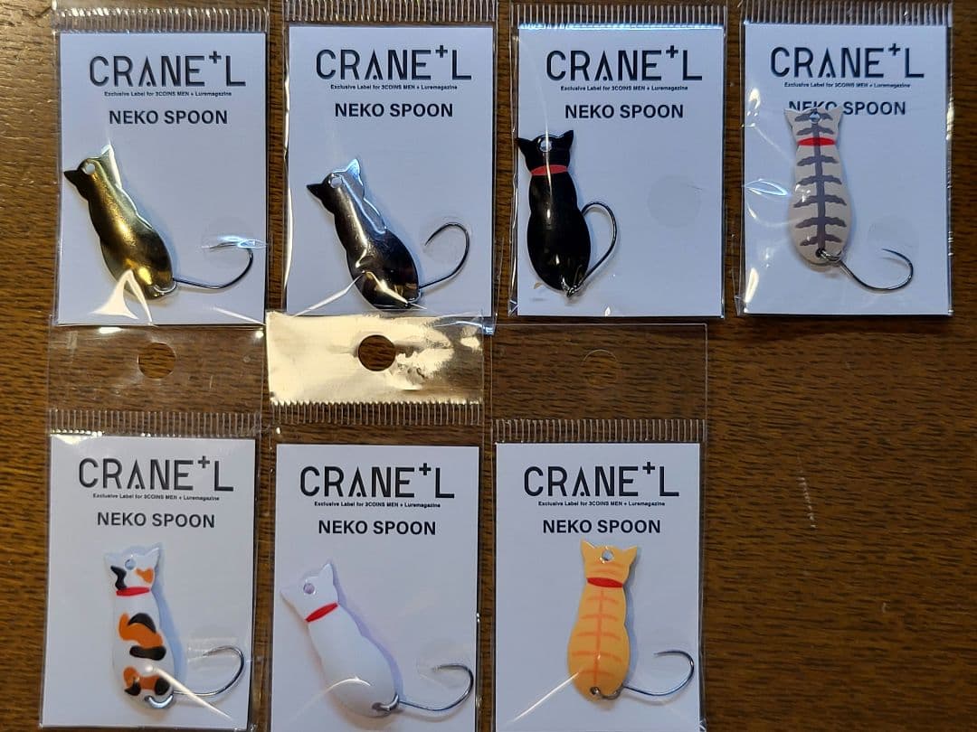 CRANE L NEKO SPOON7色 & TINY MAZEL-SPIN5色