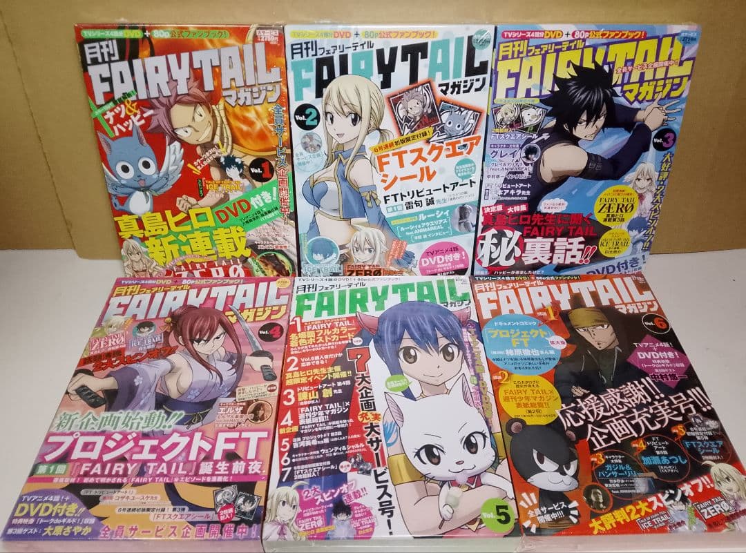 【送料込み】FAIRY TAIL 全１３巻 DVD付き