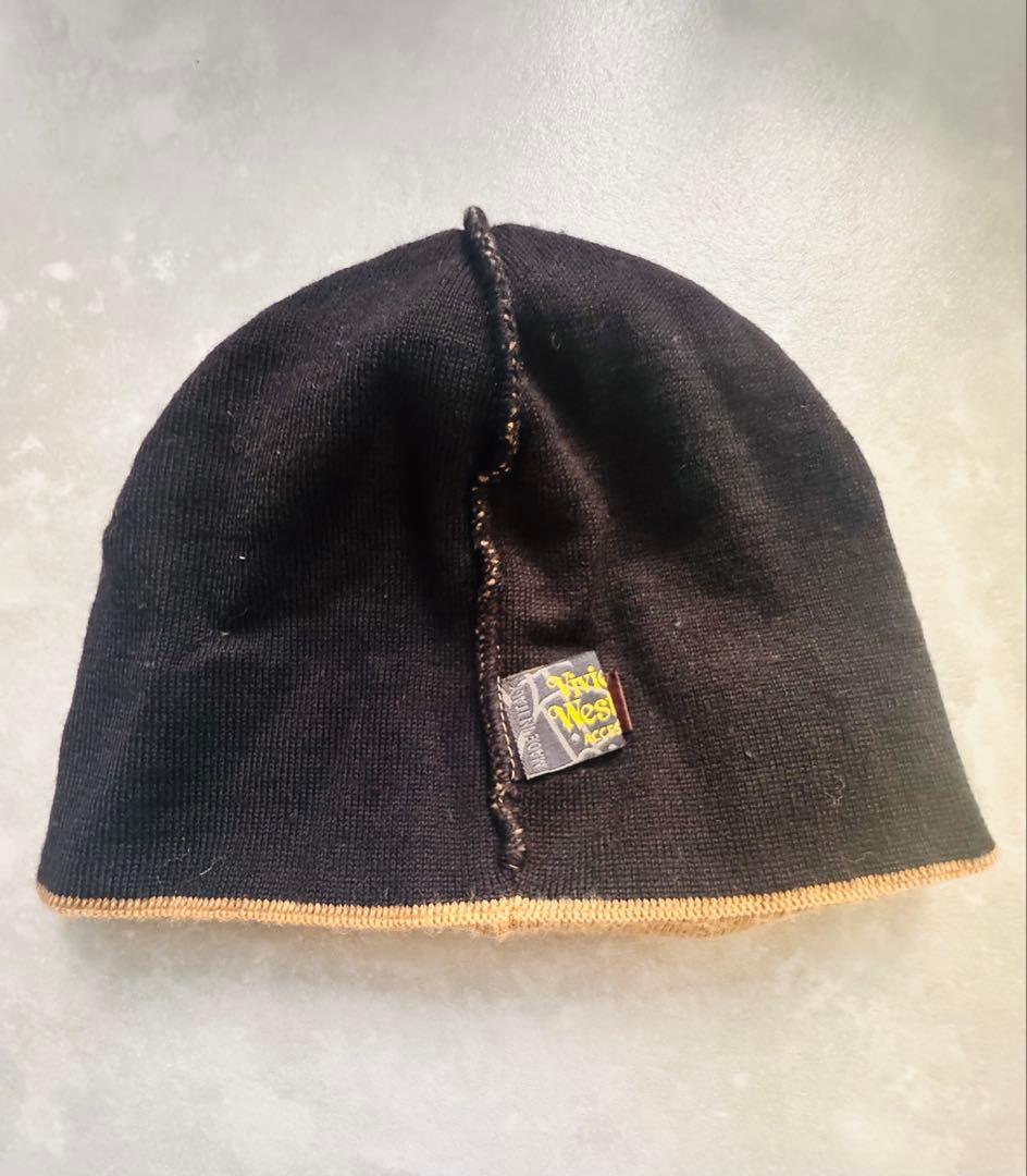 Vivienne Westwood ニット帽 ビーニー オーブロゴ イタリア製