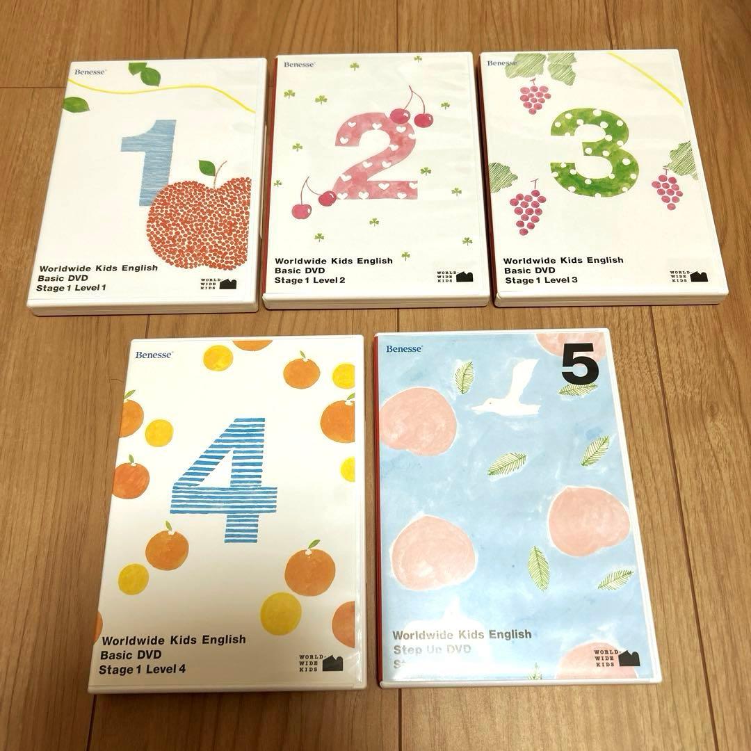 Worldwide Kids English Basic DVD セット