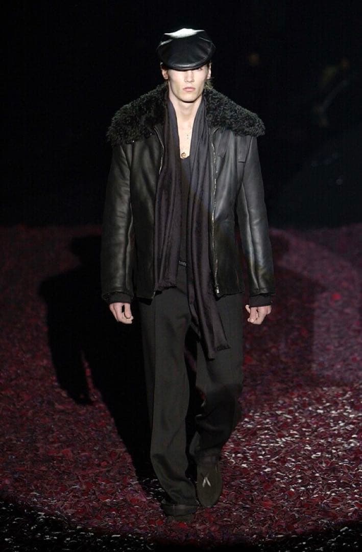 ジャケット・アウター GUCCI by Tom Ford FW2001 Mouton Jacket