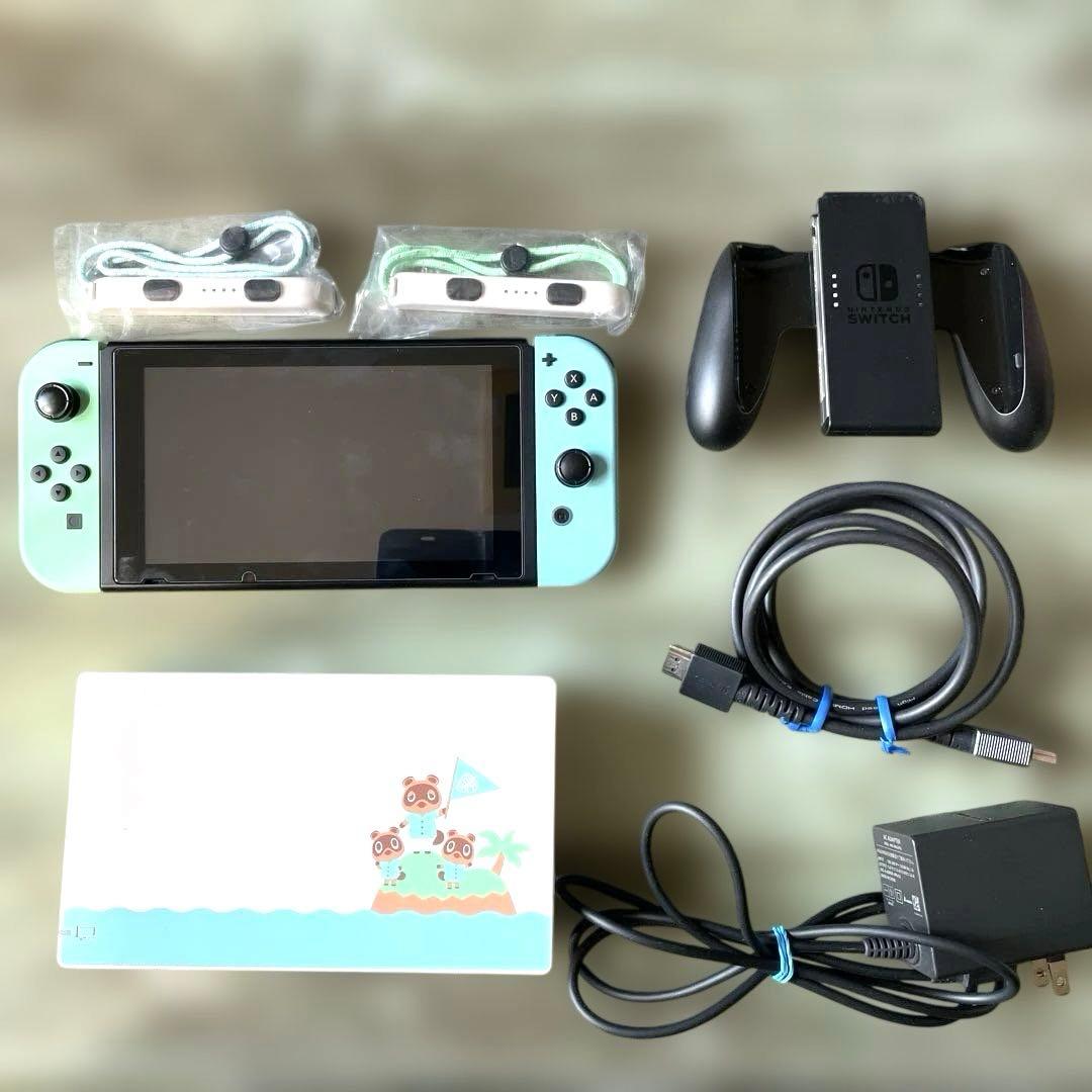 Nintendo Switch あつまれどうぶつの森版 初期化済 動作確認済