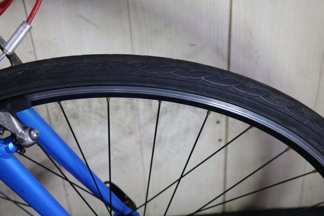 コーダーブルーム rail 700C アルミ 24速 480mm クロスBLUE