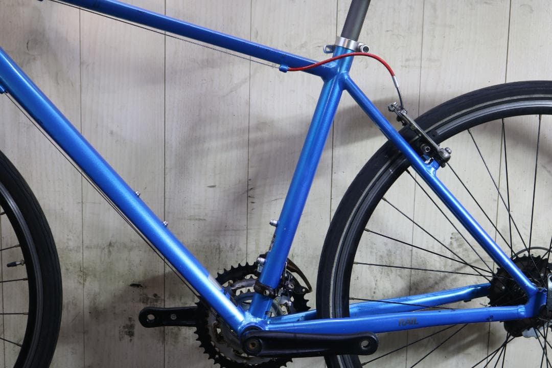 コーダーブルーム rail 700C アルミ 24速 480mm クロスBLUE