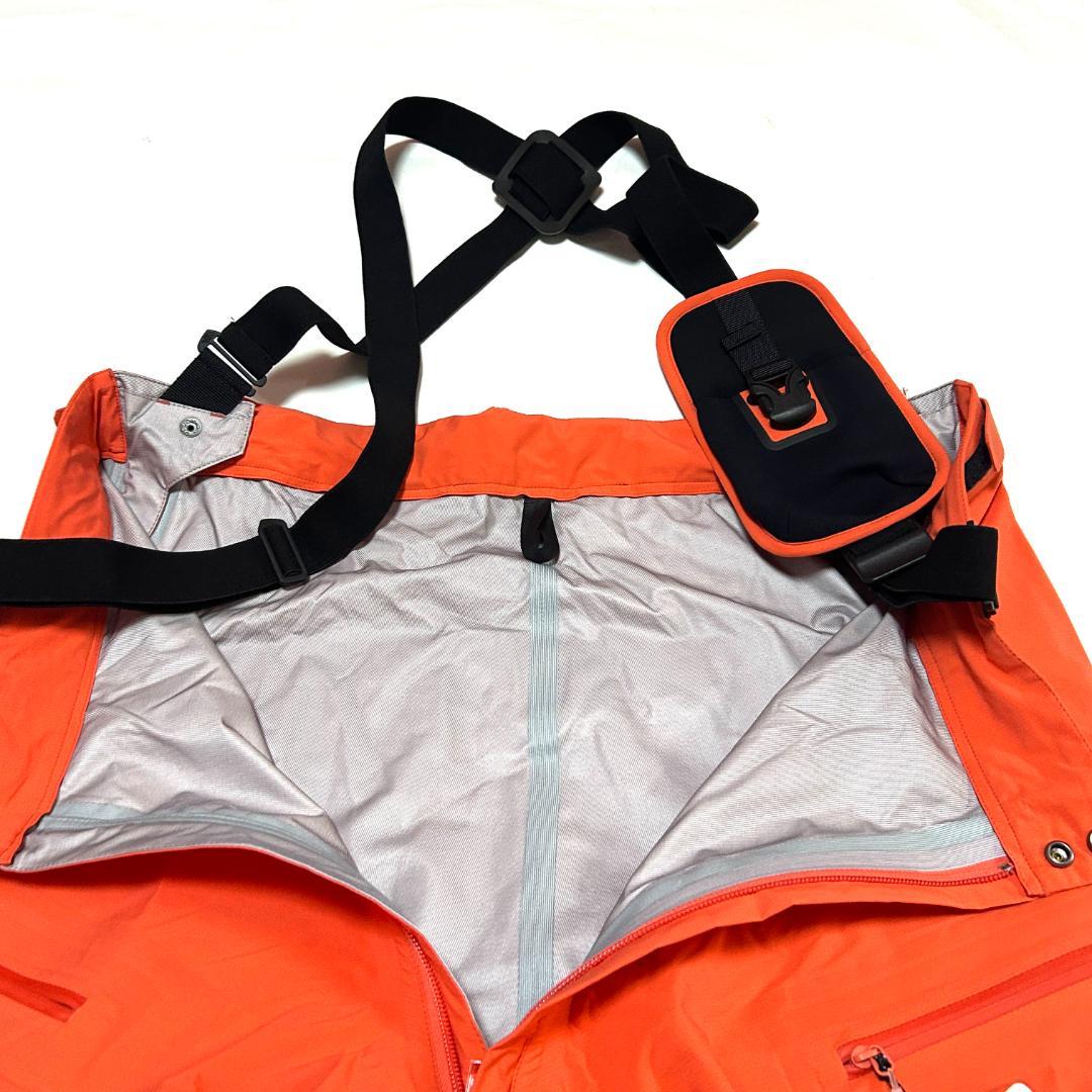 新品　ノースフェイス　XLサイズ　スキー スノボー アルパイン パンツ　オレンジ