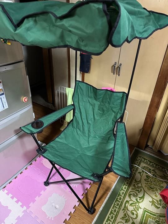 屋根付きアウトドアチェア