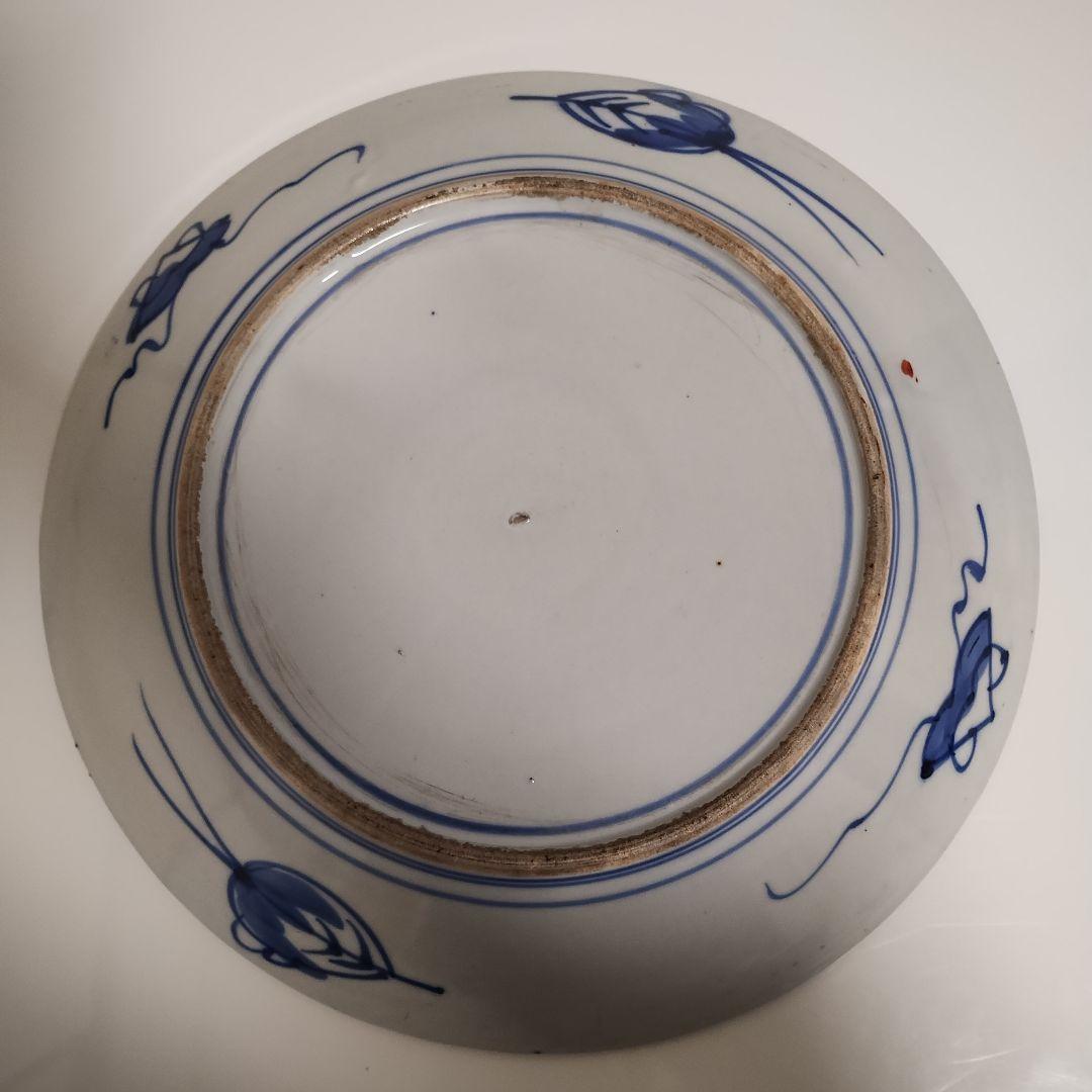 伊万里焼 古伊万里 染め付け 色絵 大皿 飾り皿