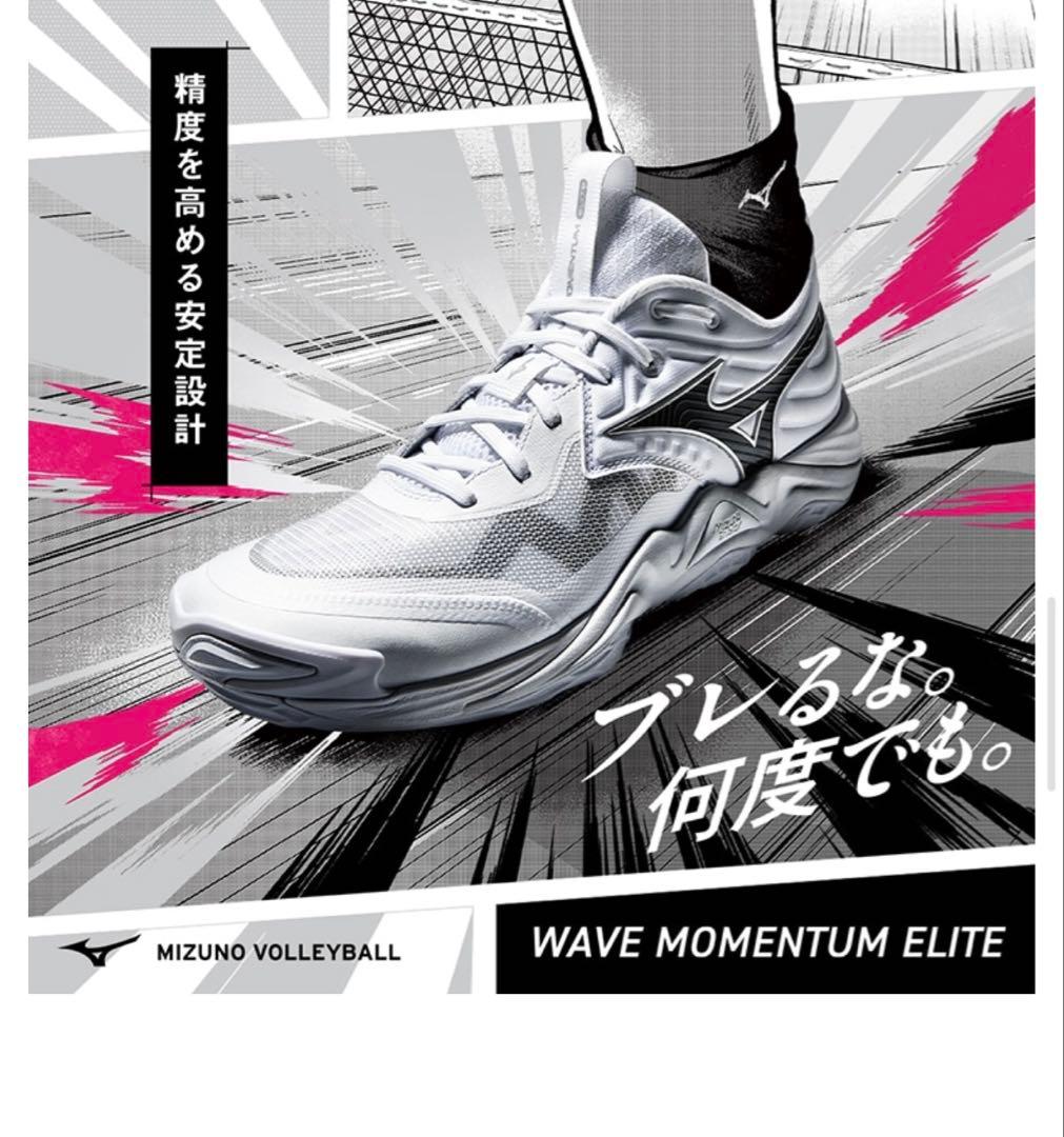 【新品未使用】Mizuno Wave Momentum Elite Wide