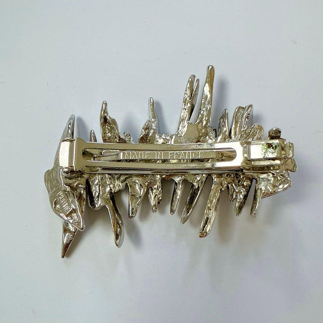 プリュイ シャッタードバレッタ シルバー ヘアアクセサリー silver 完売品