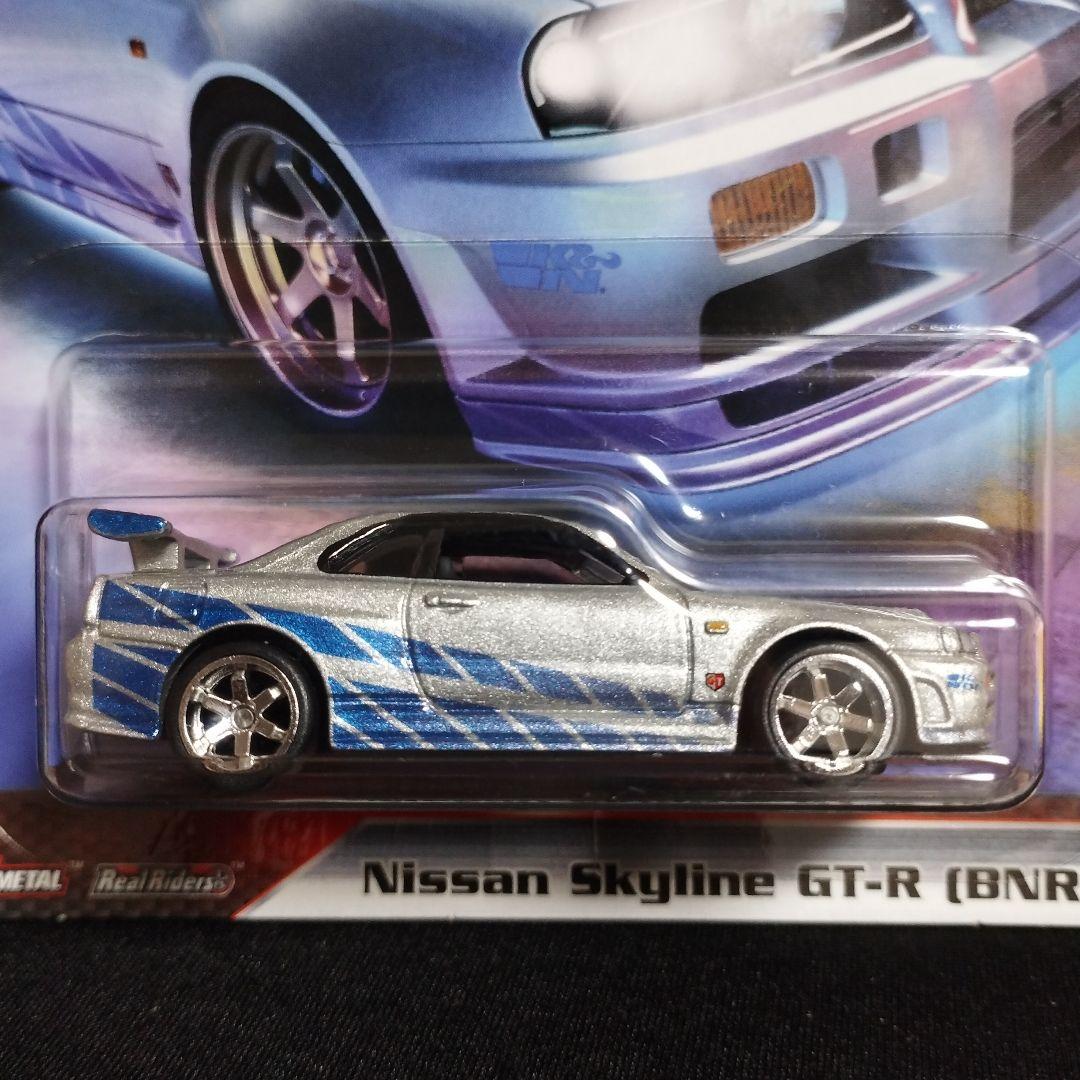 ホットウィール ワイルドスピード ニッサン スカイライン GT-R BNR34
