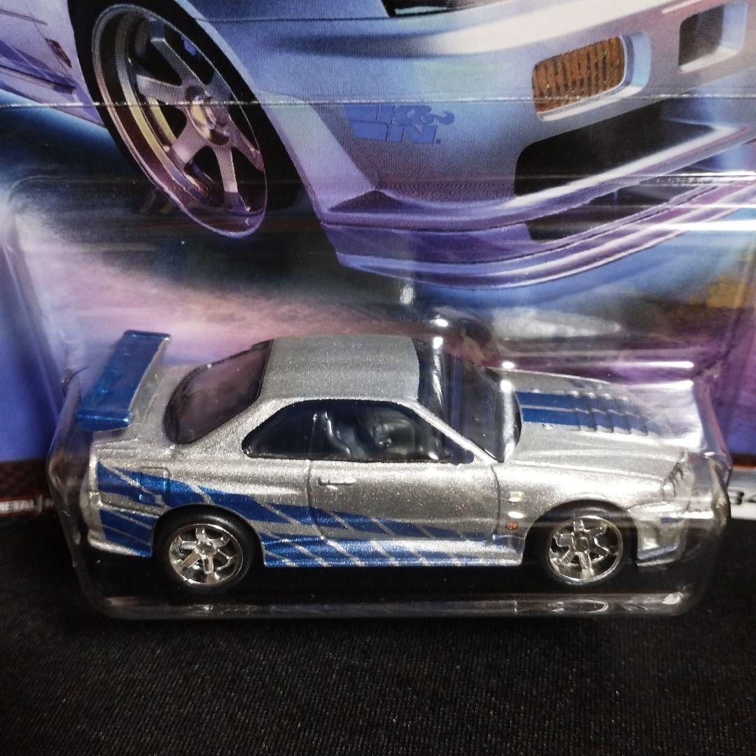 ホットウィール ワイルドスピード ニッサン スカイライン GT-R BNR34