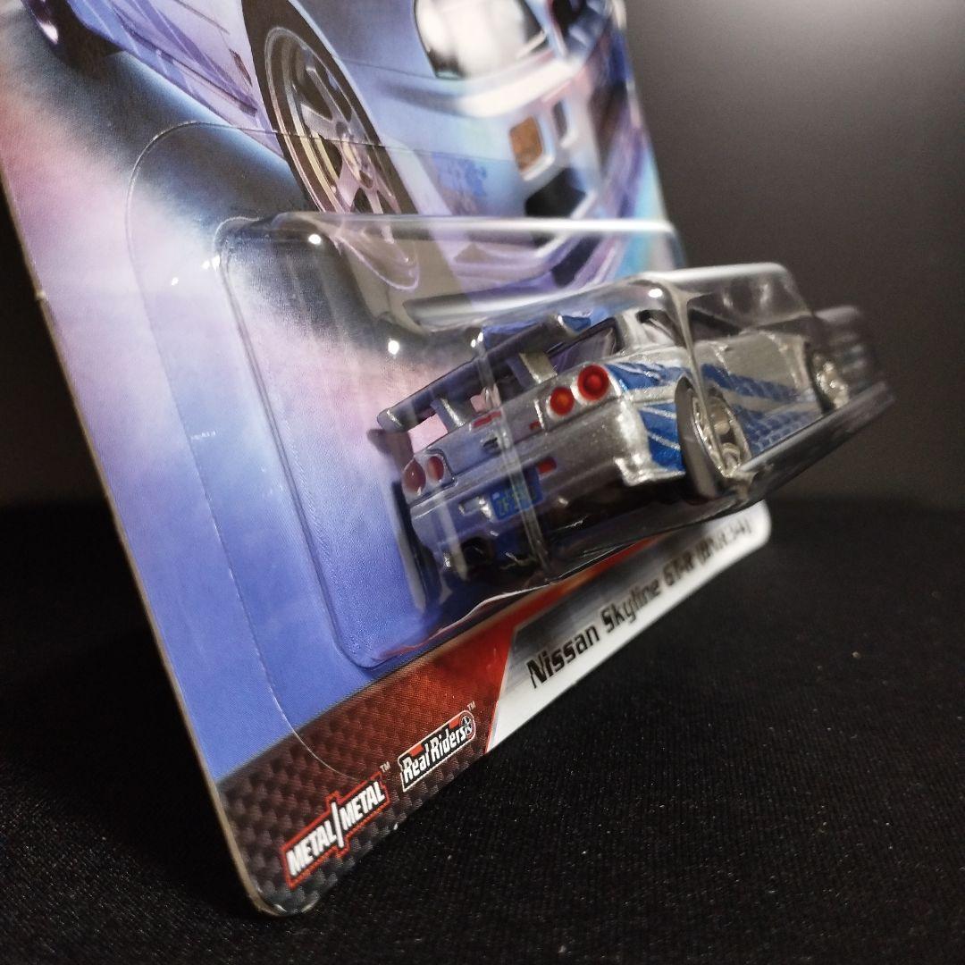 ホットウィール ワイルドスピード ニッサン スカイライン GT-R BNR34