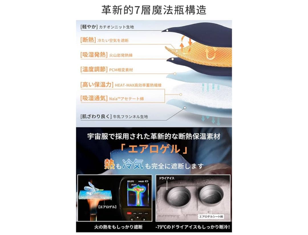 【最高級ｘ深い眠り布団】 冬用 かけ布団 「 極暖・SEK認証」
