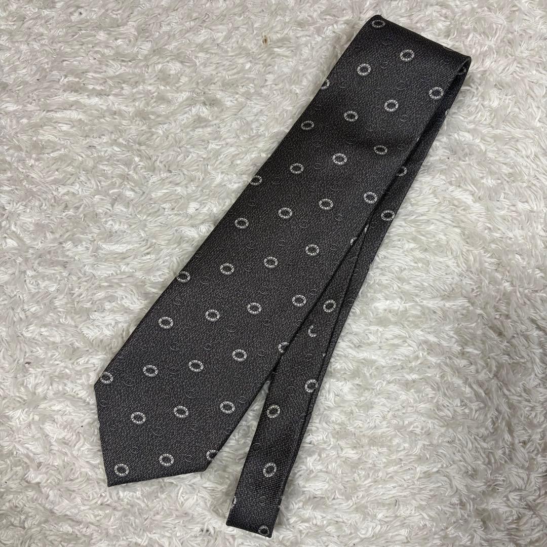 BVLGARI ブルガリ ネクタイ セッテピエゲ リング柄