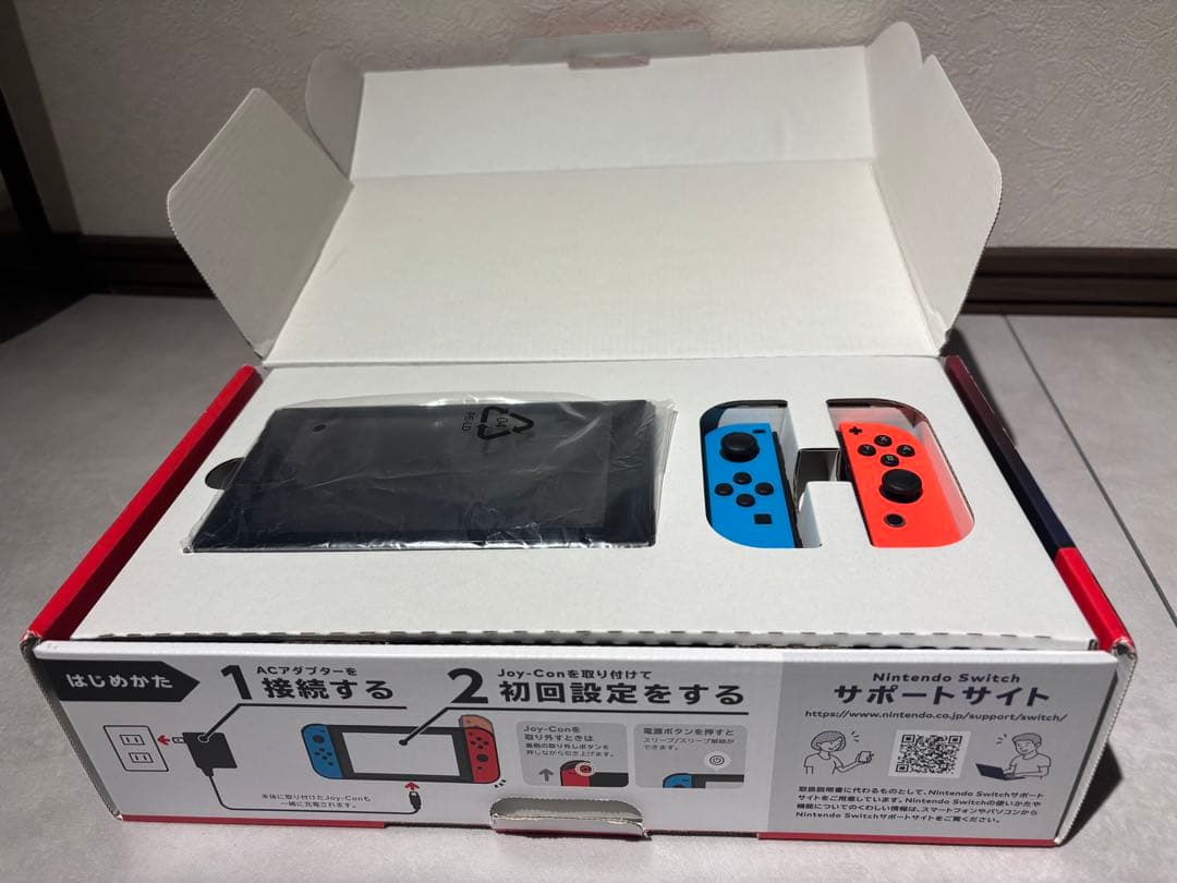 ★即日発送★箱付き★美品Nintendo Switch 本体 バッテリー強化型