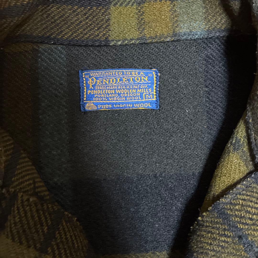 70s Pendleton ペンドルトン ウールジャケット チェック