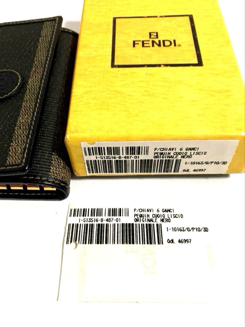新品・未使用品 値下げ フェンディ キーケース 6連 FENDI