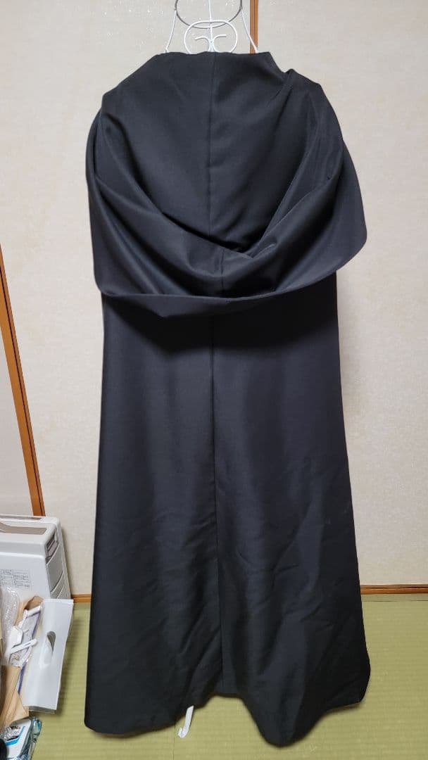 Atelier BOZ フードロングマント　ボルドー色　アトリエボズ