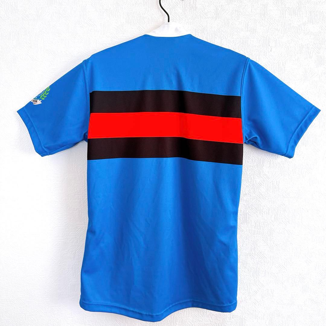 未使用タグ付き BLK 熊谷工業 KUMAGAYA T.H.S. ラガーシャツ