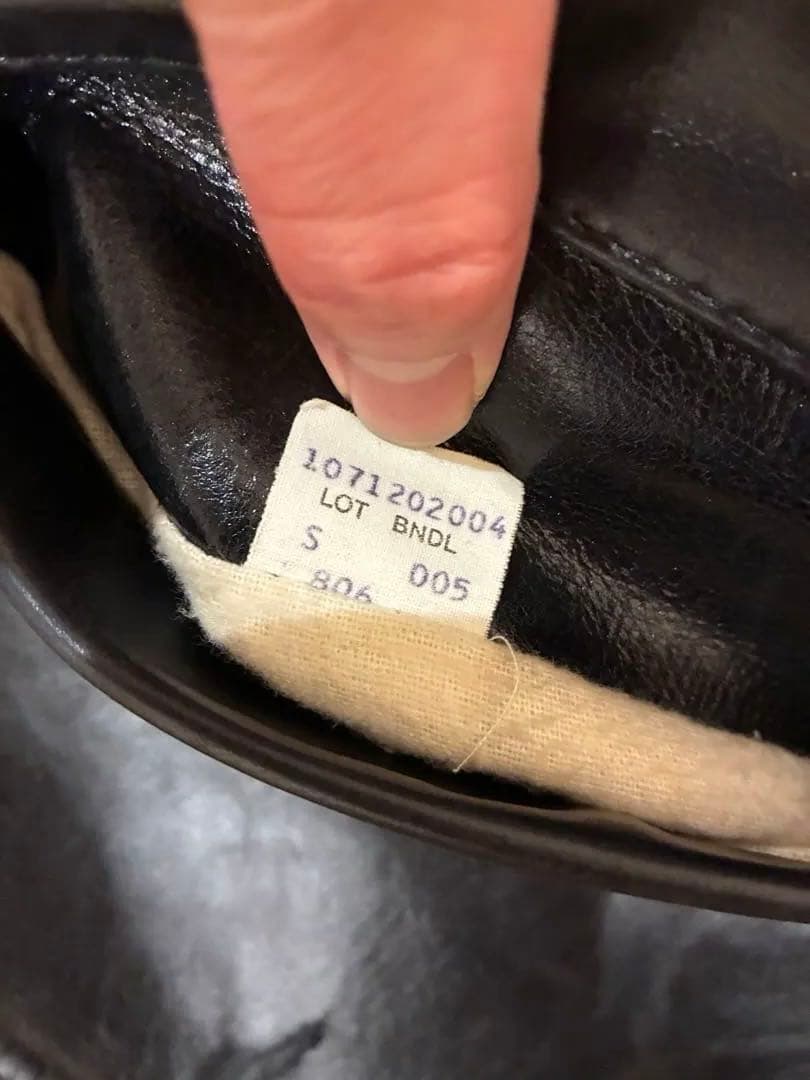 Schott レザーカーコート　USA製