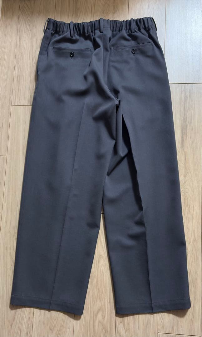 スーツ Graphpaper Scale Off Wool Wide Slacks
