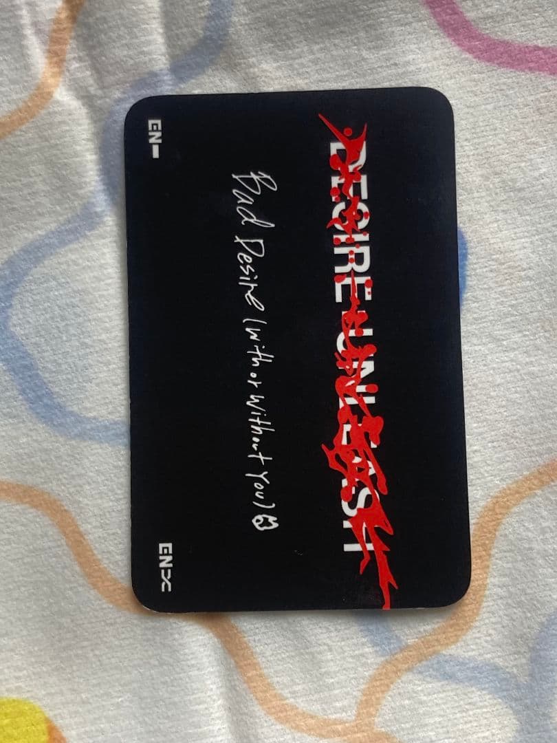 enhypen DESIRE : UNLEASH ヒスン サノク トレカ