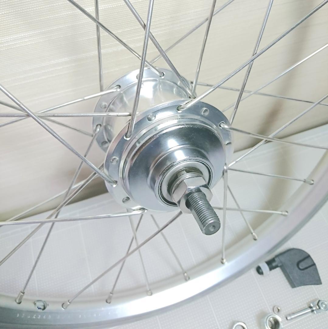 【美品】BROMPTON ブロンプトン 純正リアホイール 内装3段ハブ