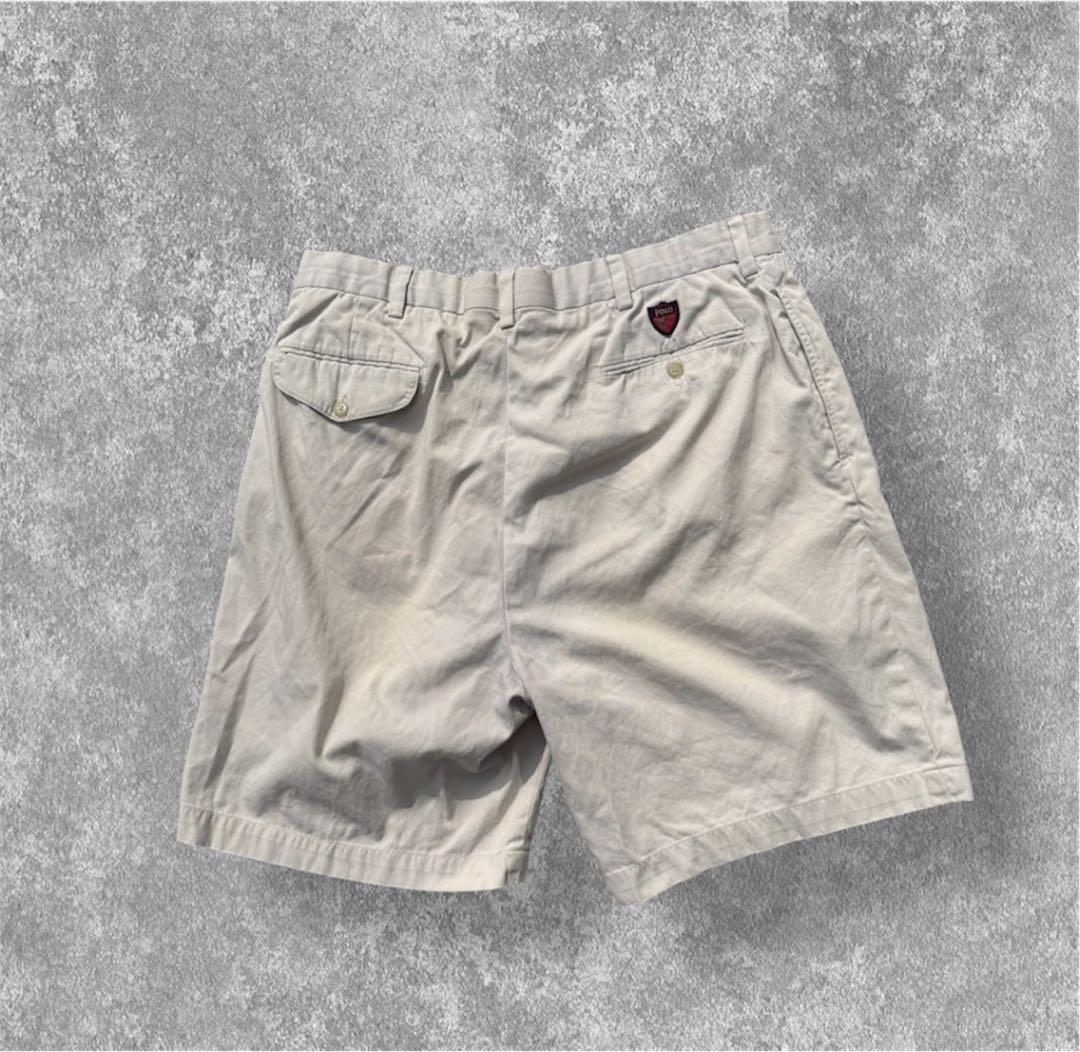 POLO GOLF RALPH LAURENポロゴルフ2タックパンツベージュ36