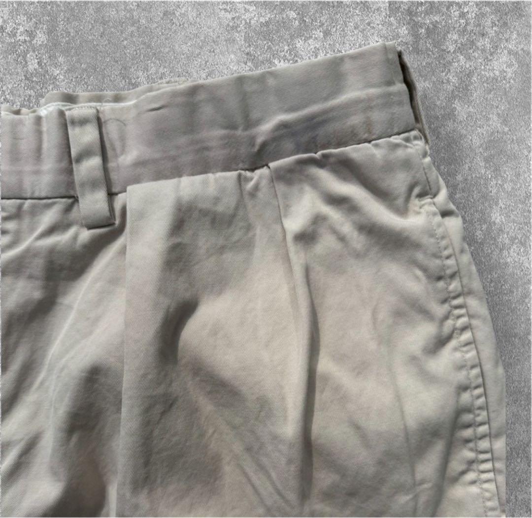 POLO GOLF RALPH LAURENポロゴルフ2タックパンツベージュ36