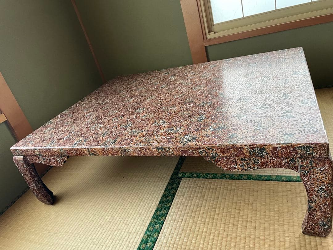 津軽塗 机 テーブル 120cm×90cm×35cm