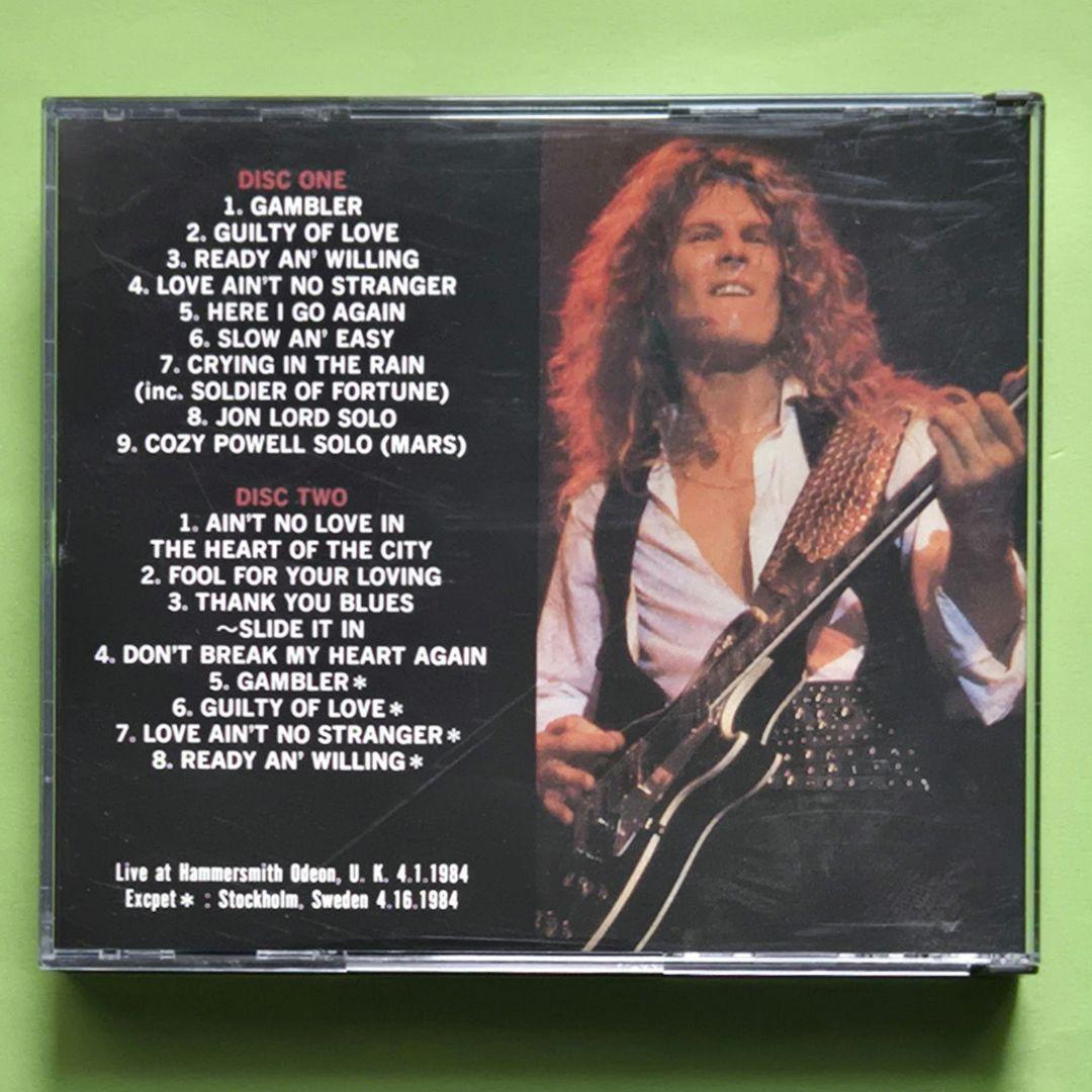 Whitesnake　John Sykes　London Bites　2CD