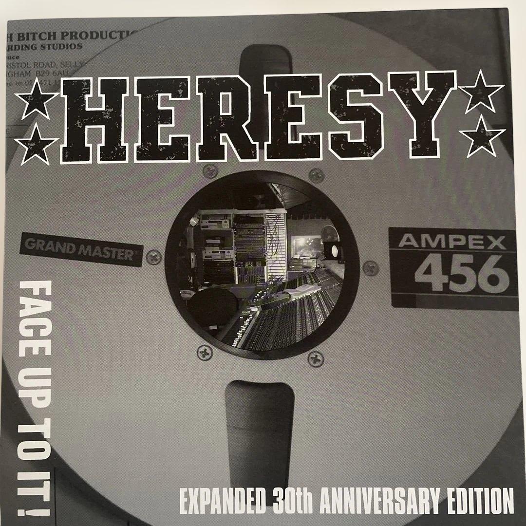 洋楽 HERESY FACE UP TO IT! 2LP+1CD