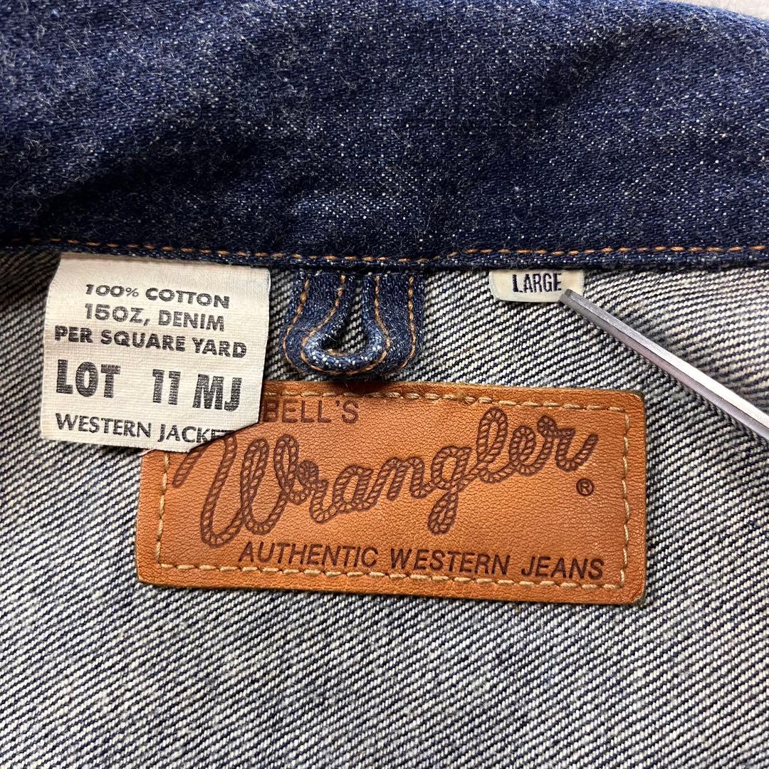 ◎60s Wrangler 111mj デニムジャケット ラングラー 真紺 ⑨